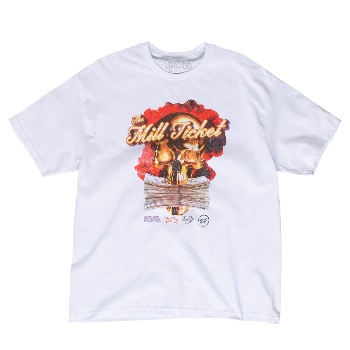 Frostiez Golden Skull Graphic T-Shirt - Frostiez Official